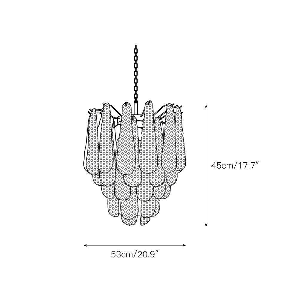 Drop Murano Chandelier