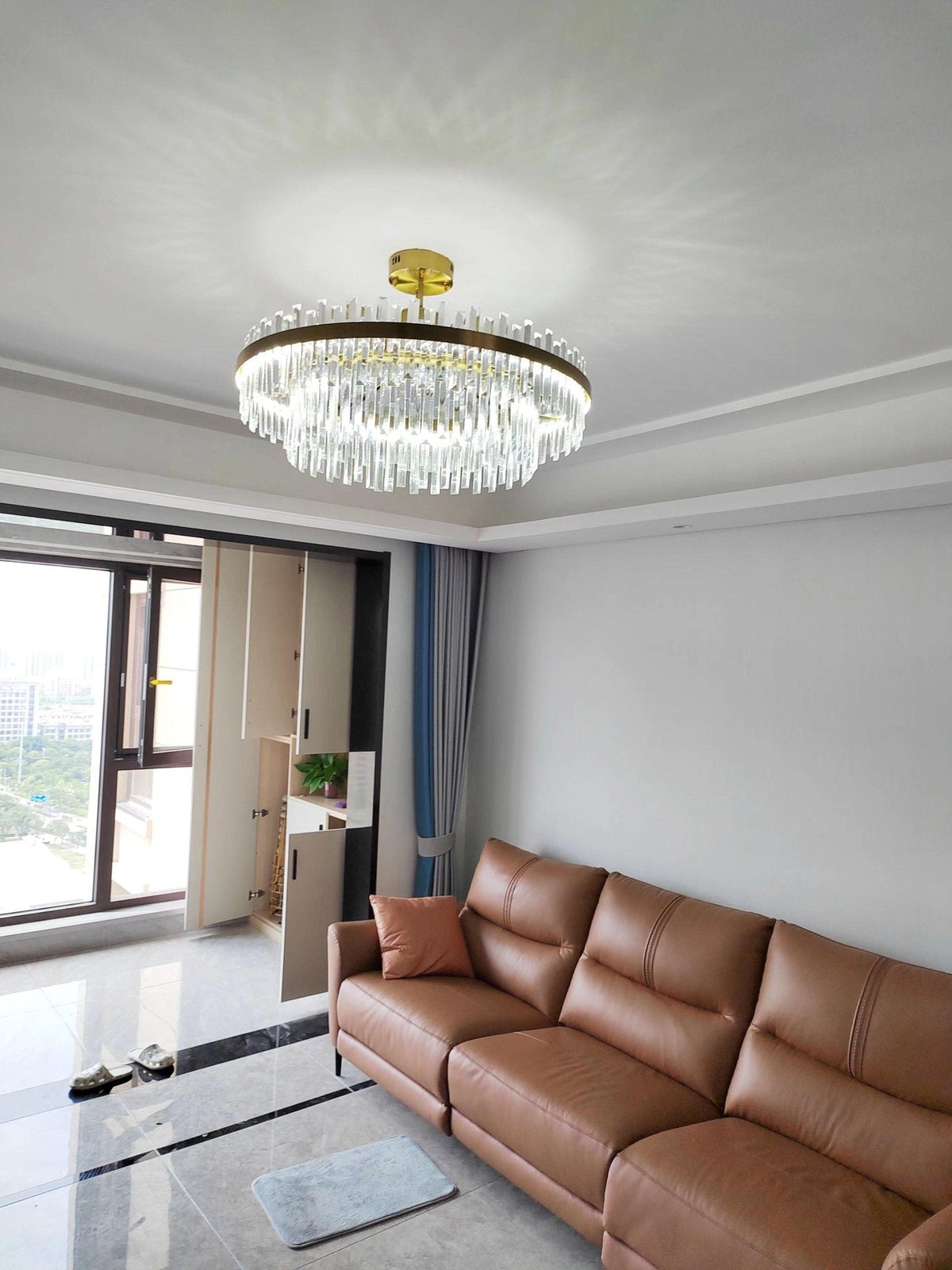 Drum Glass Chandelier - view 8