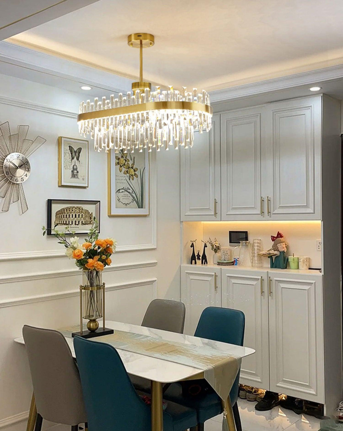 Drum Glass Chandelier - view 11