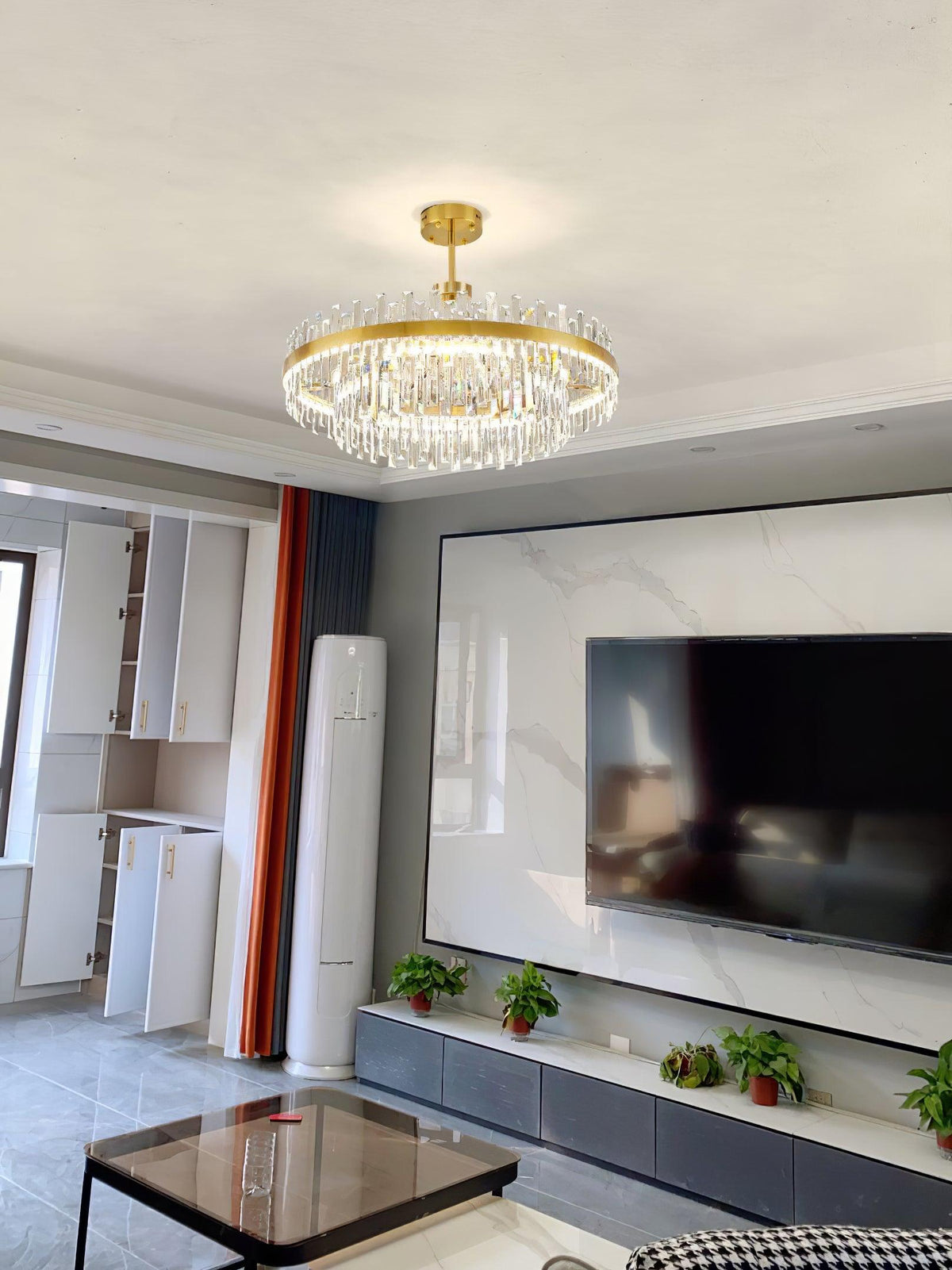 Drum Glass Chandelier - view 13