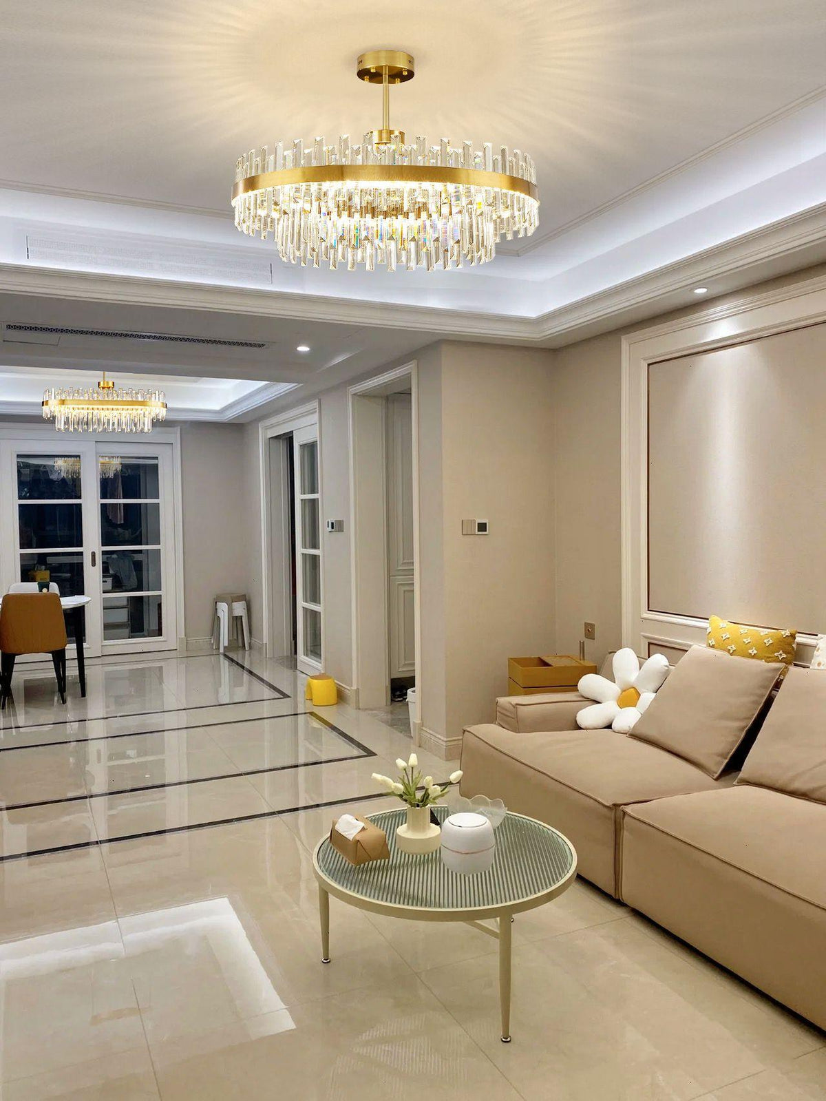 Drum Glass Chandelier - view 19
