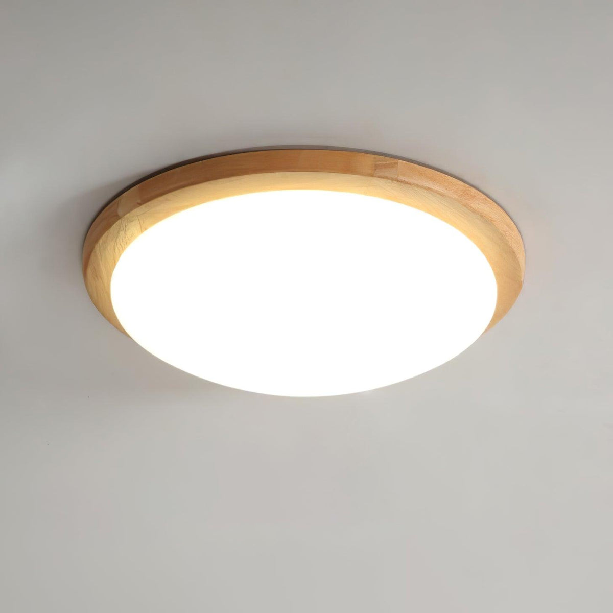 Drum Wood Ceiling Lamp - view 14