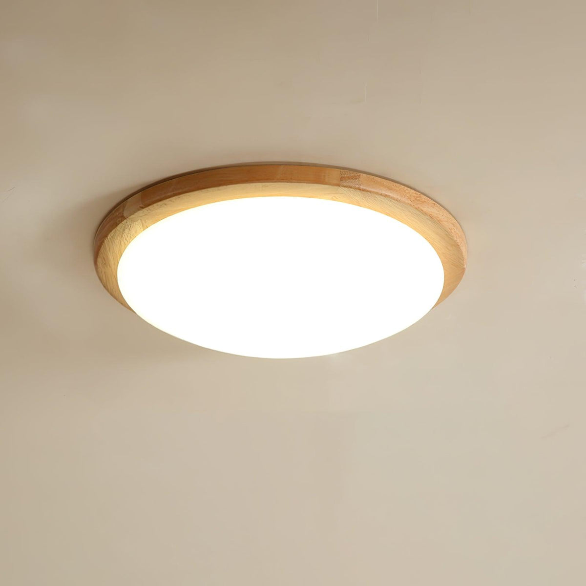 Drum Wood Ceiling Lamp - view 19