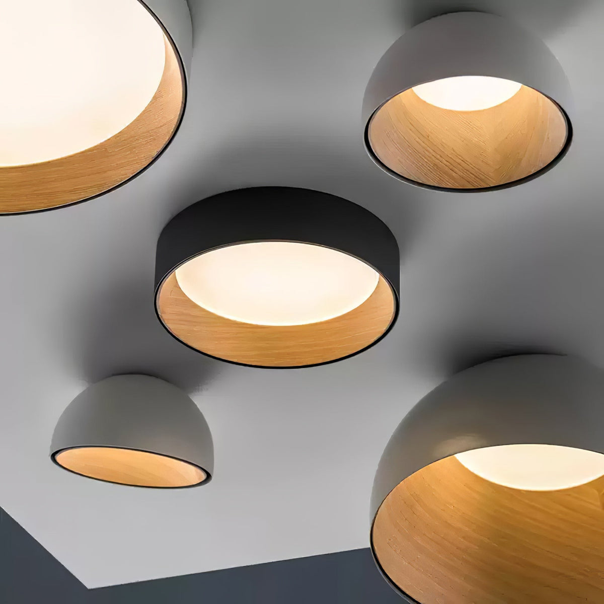 Duo Round Ceiling Lamp