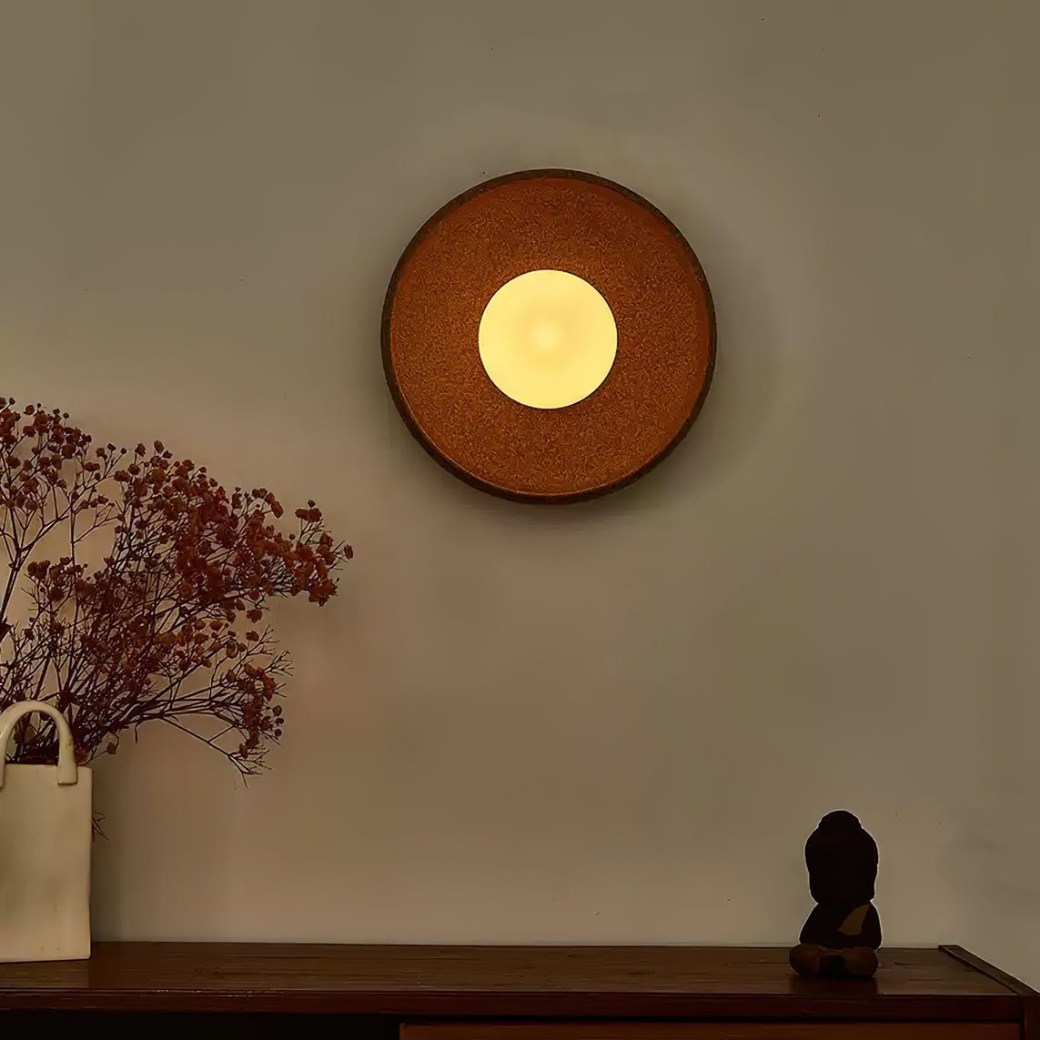 Dusk Round Wall Light - view 3