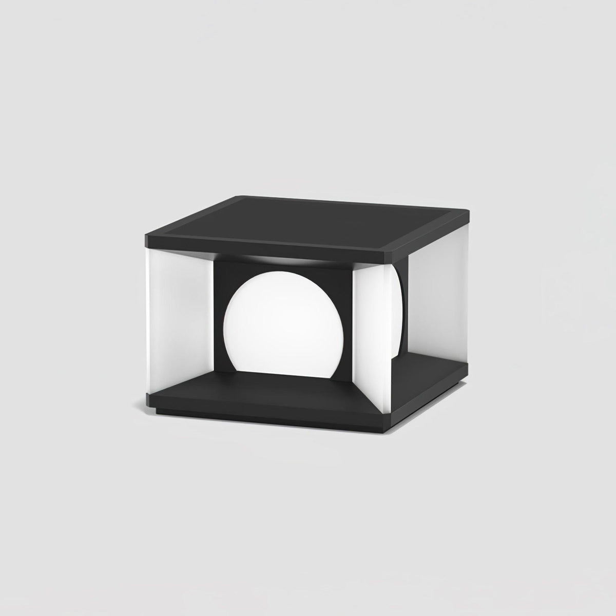 Eclipse Cube Outdoor Post Light - view 36