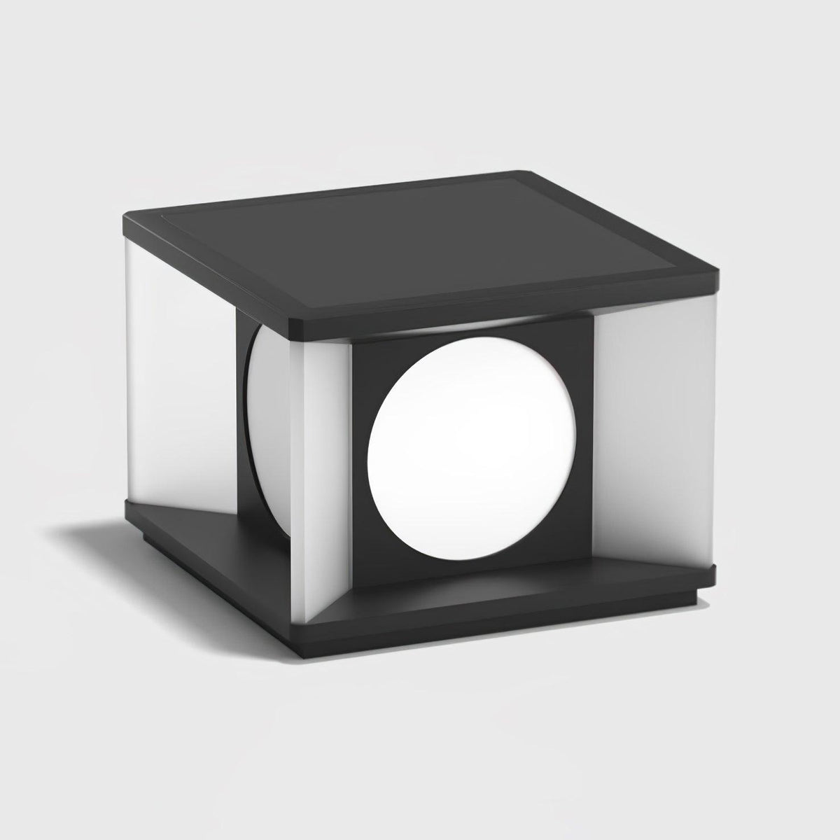 Eclipse Cube Outdoor Post Light - view 38