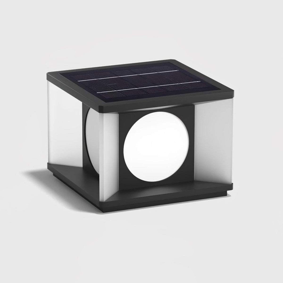 Eclipse Cube Outdoor Post Light - view 39