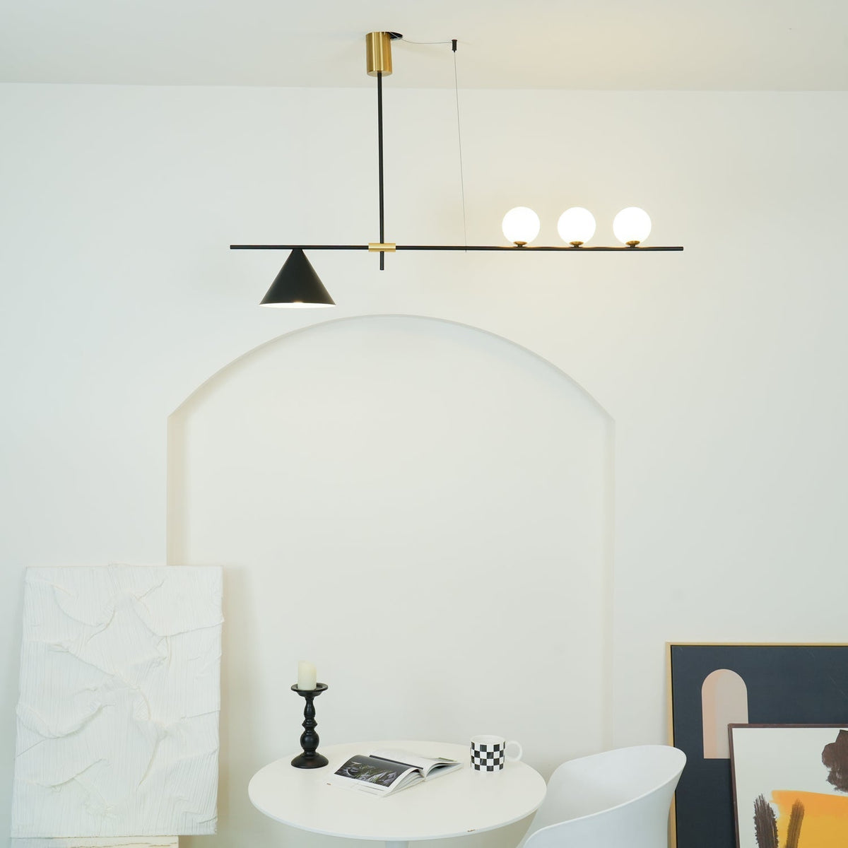 Eclipse Linear Suspension Light - view 4