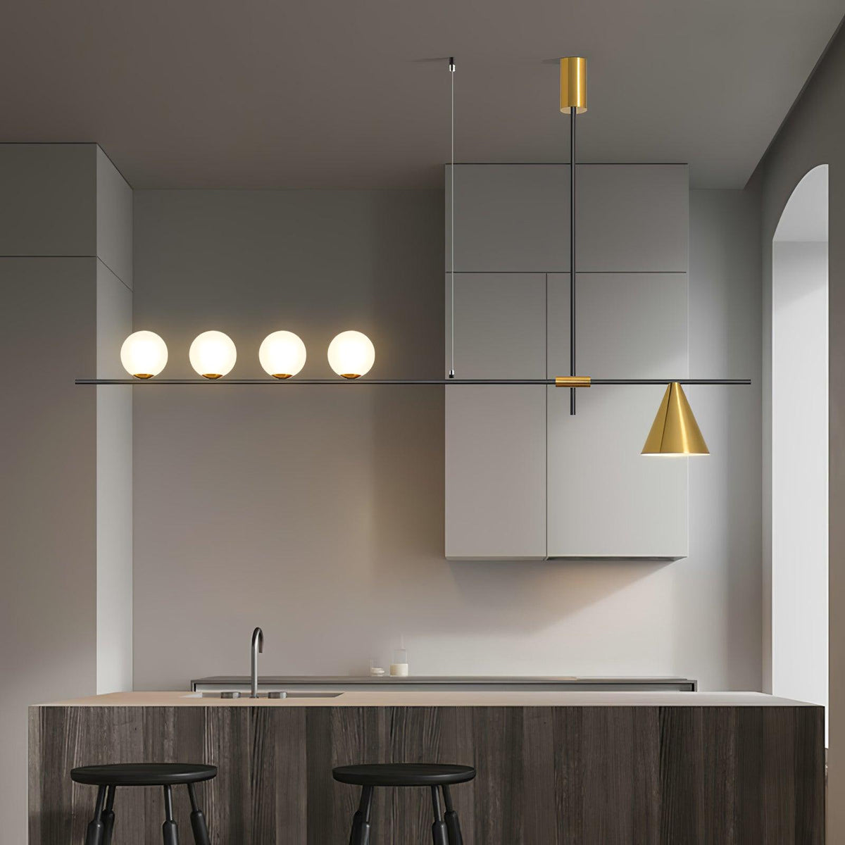 Eclipse Linear Suspension Light - view 9