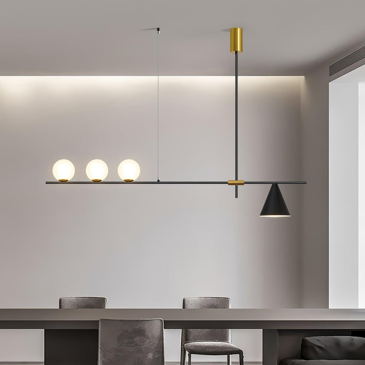 Eclipse Linear Suspension Light - view 11