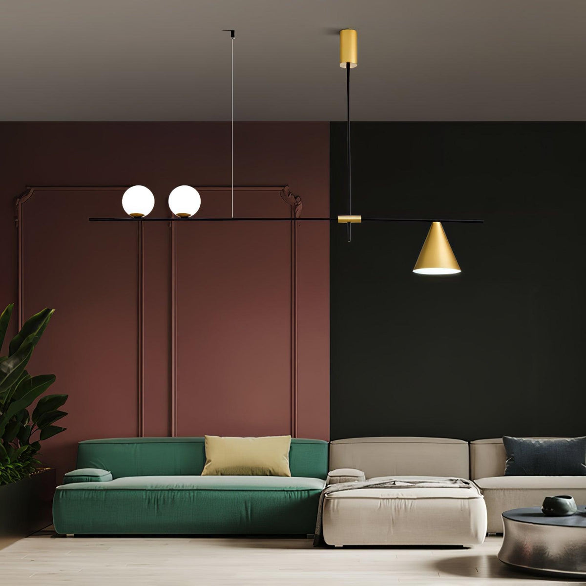 Eclipse Linear Suspension Light - view 31