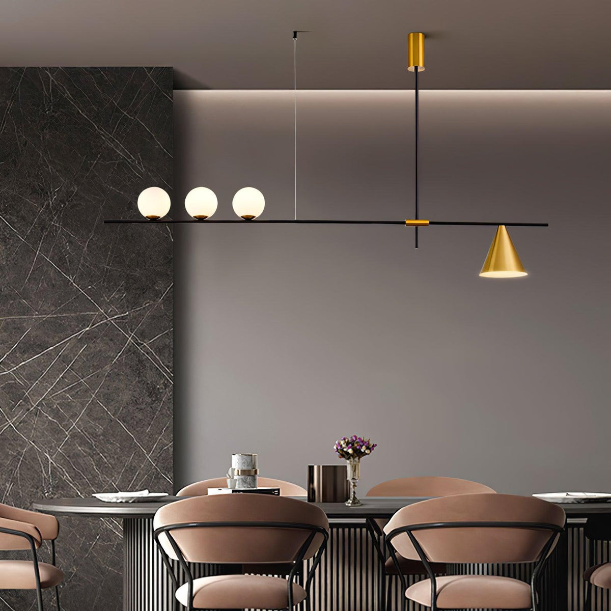 Eclipse Linear Suspension Light - view 15