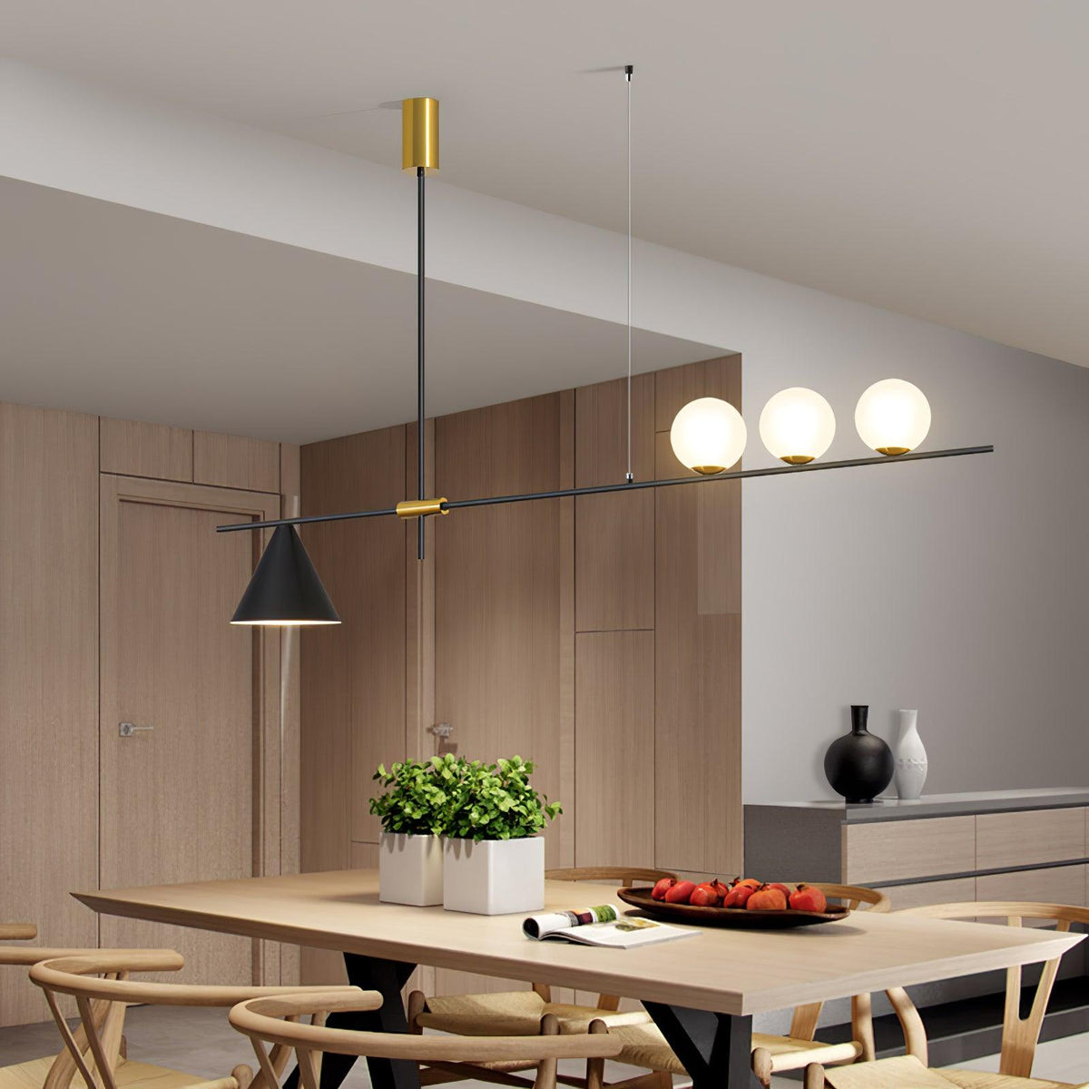Eclipse Linear Suspension Light - view 14