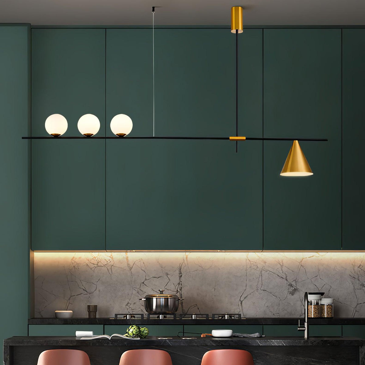 Eclipse Linear Suspension Light - view 18