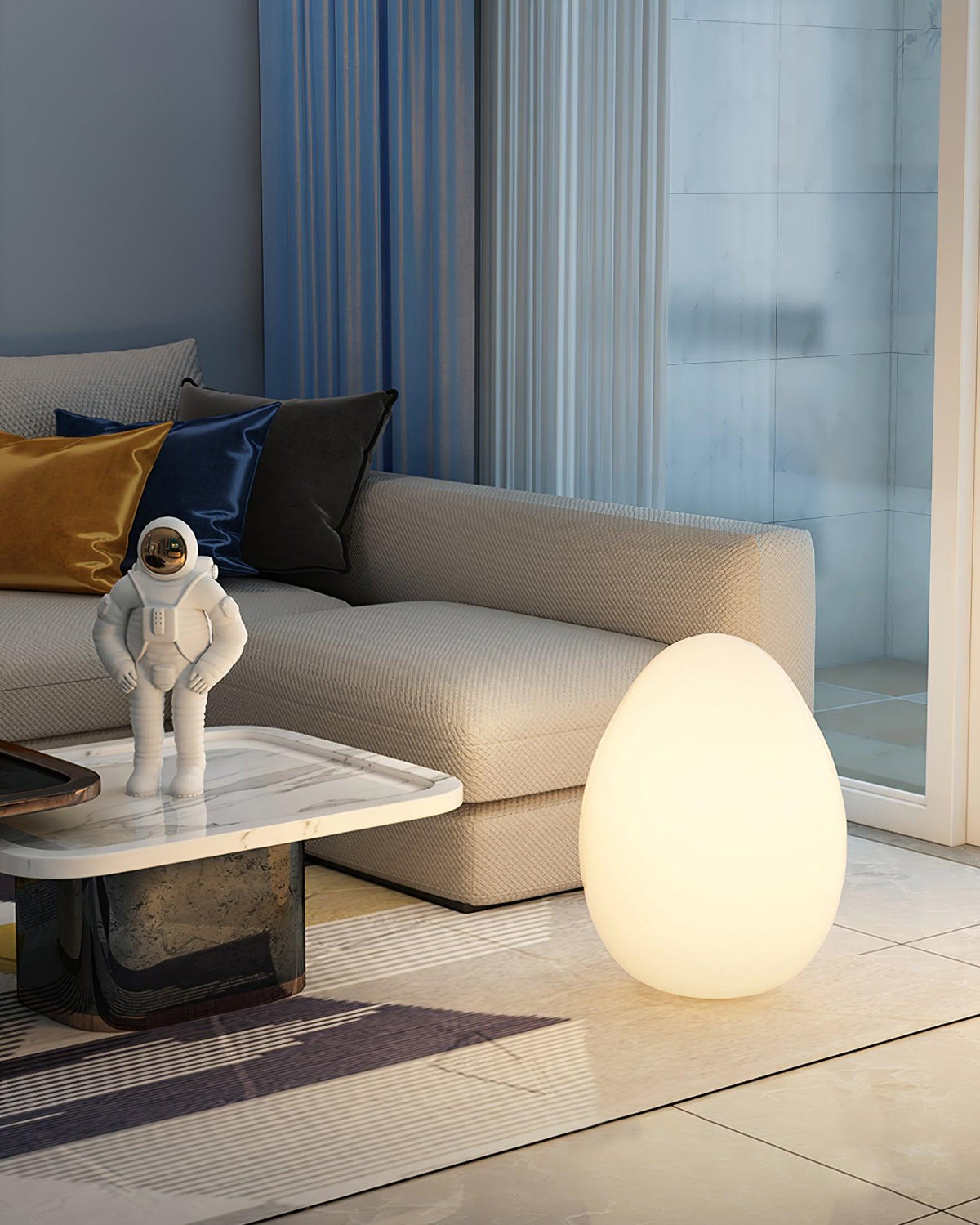 Modern Egg Table Lamp