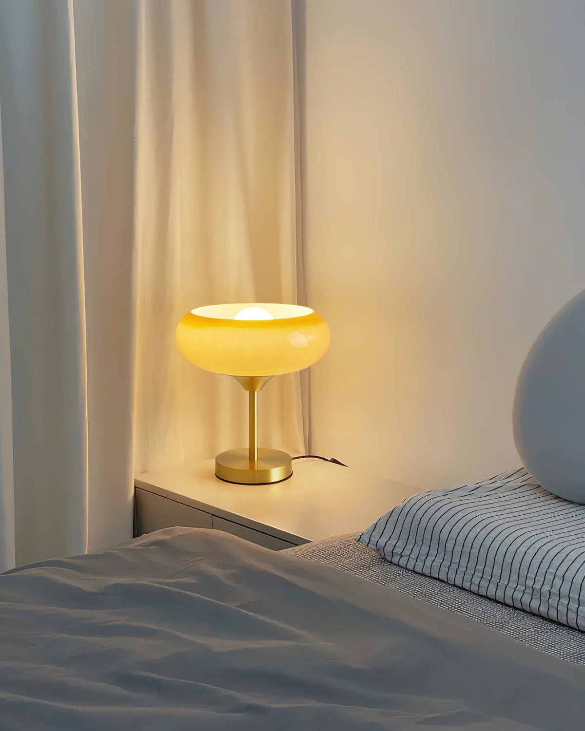 Egg Tart Glass Table Lamp - view 10