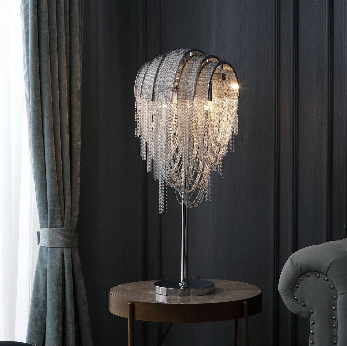 Chains Tassel Table Lamp - view 5
