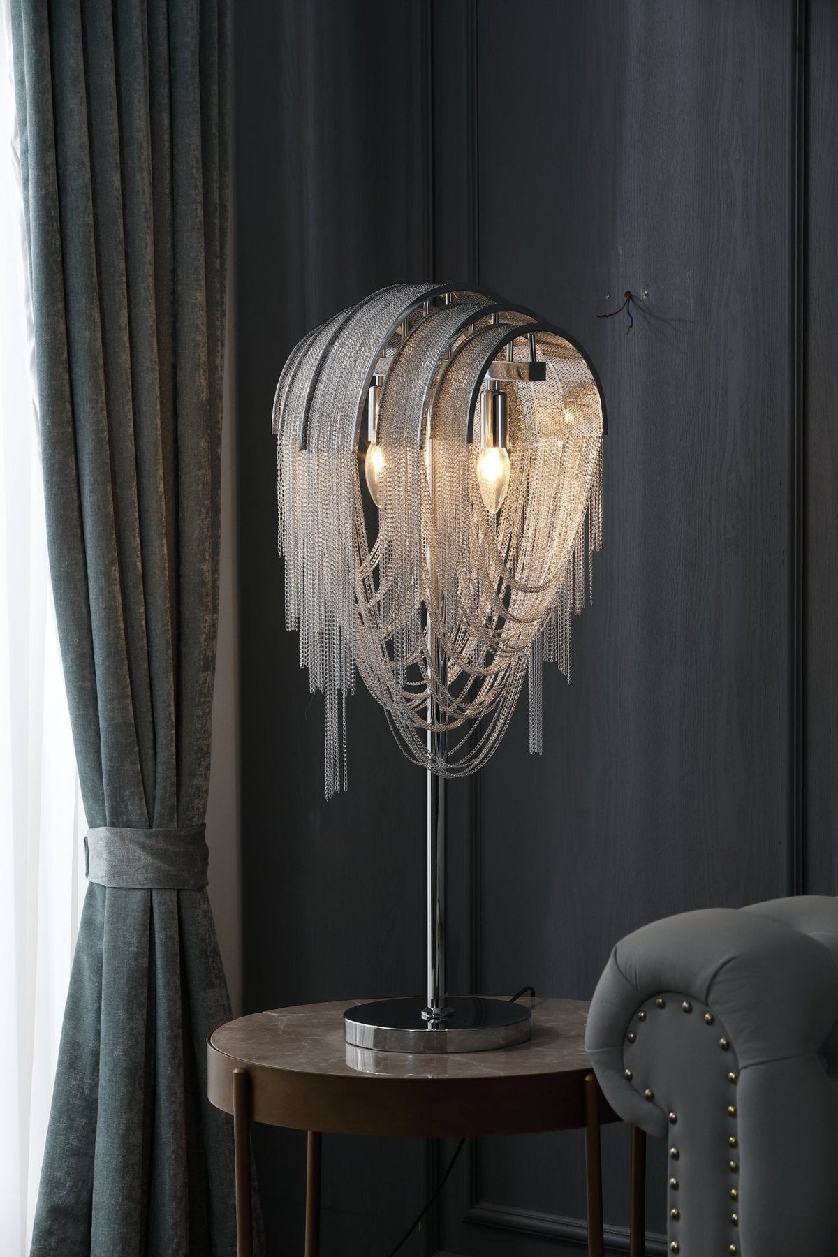 Chains Tassel Table Lamp - view 8