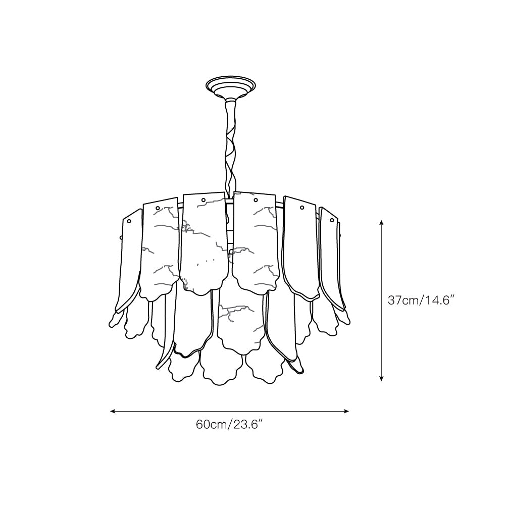 Elba Chandelier - view 3