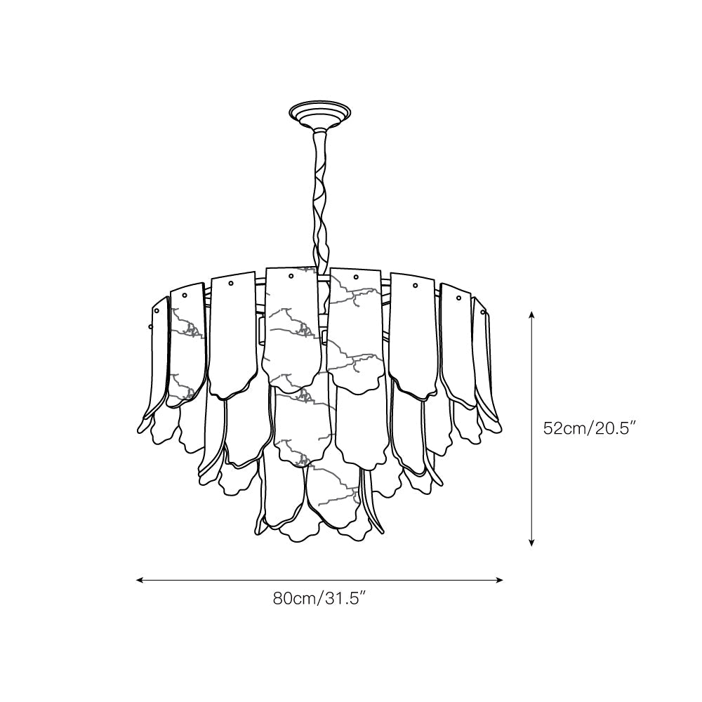 Elba Chandelier - view 4
