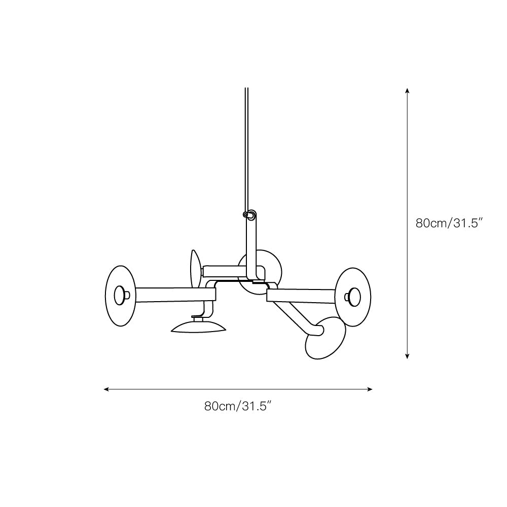 Elbo Chandelier - view 4