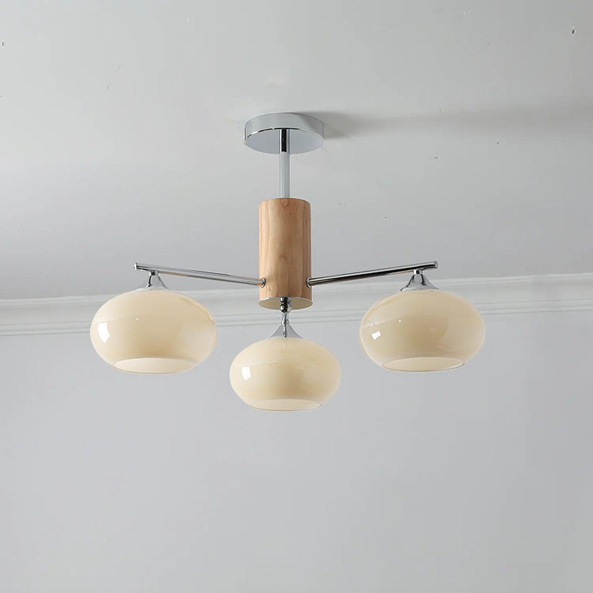 Elliptical Persimmon Chandelier - view 26