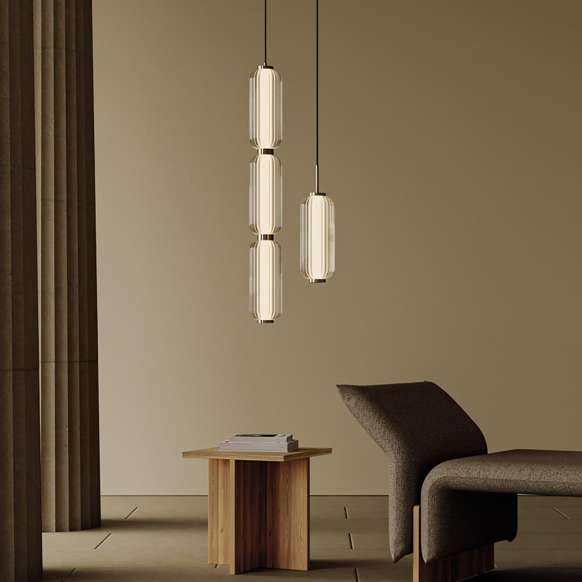 Elma Linear Pendant Lamp - view 4