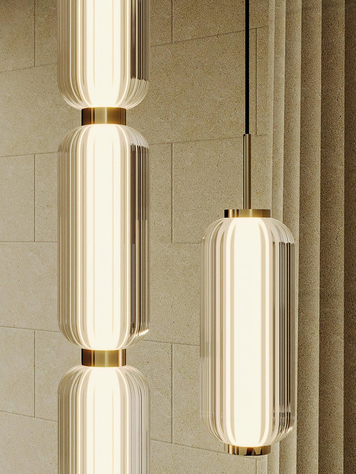 Elma Linear Pendant Lamp - view 7