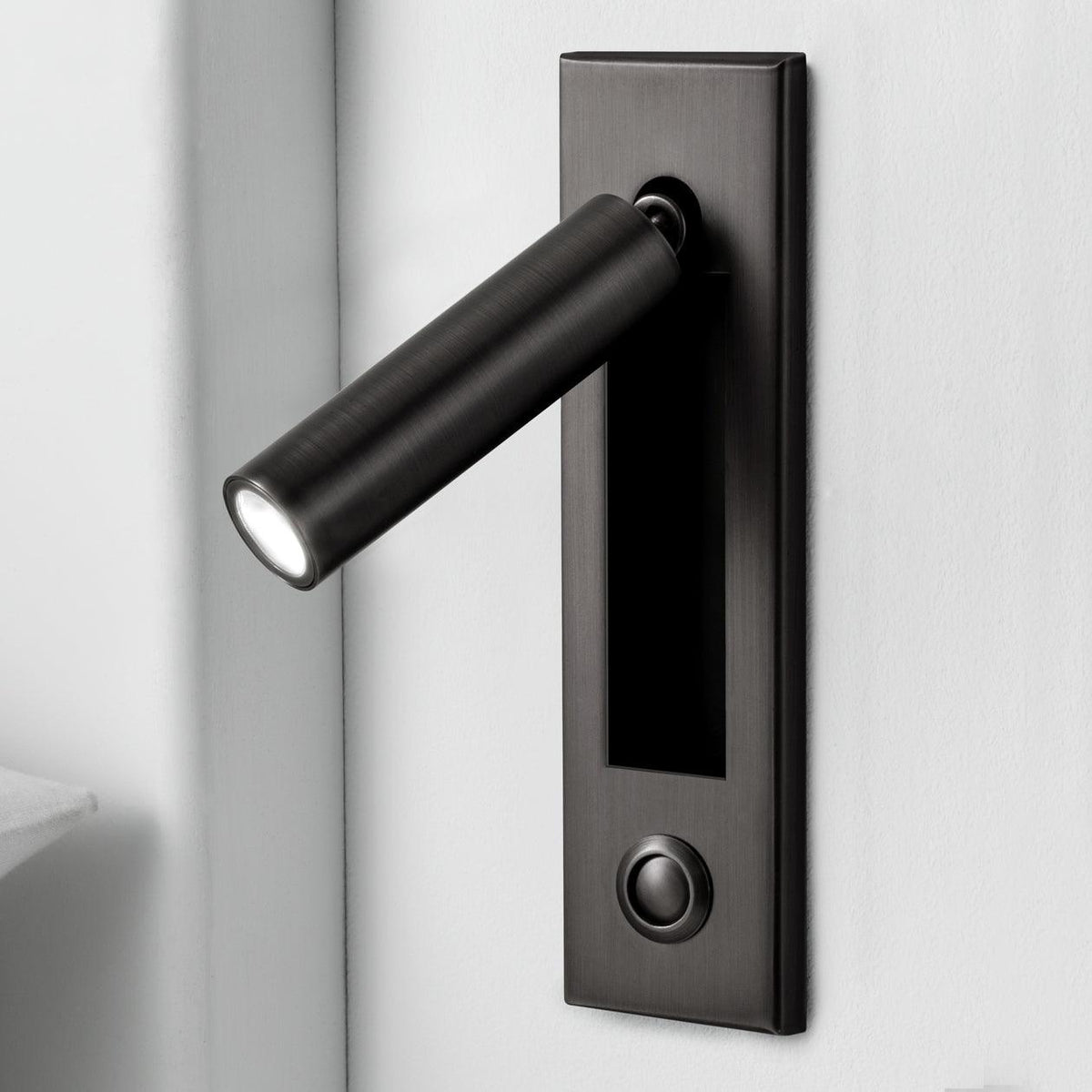Embedded Bedside Plug-in Sconce
