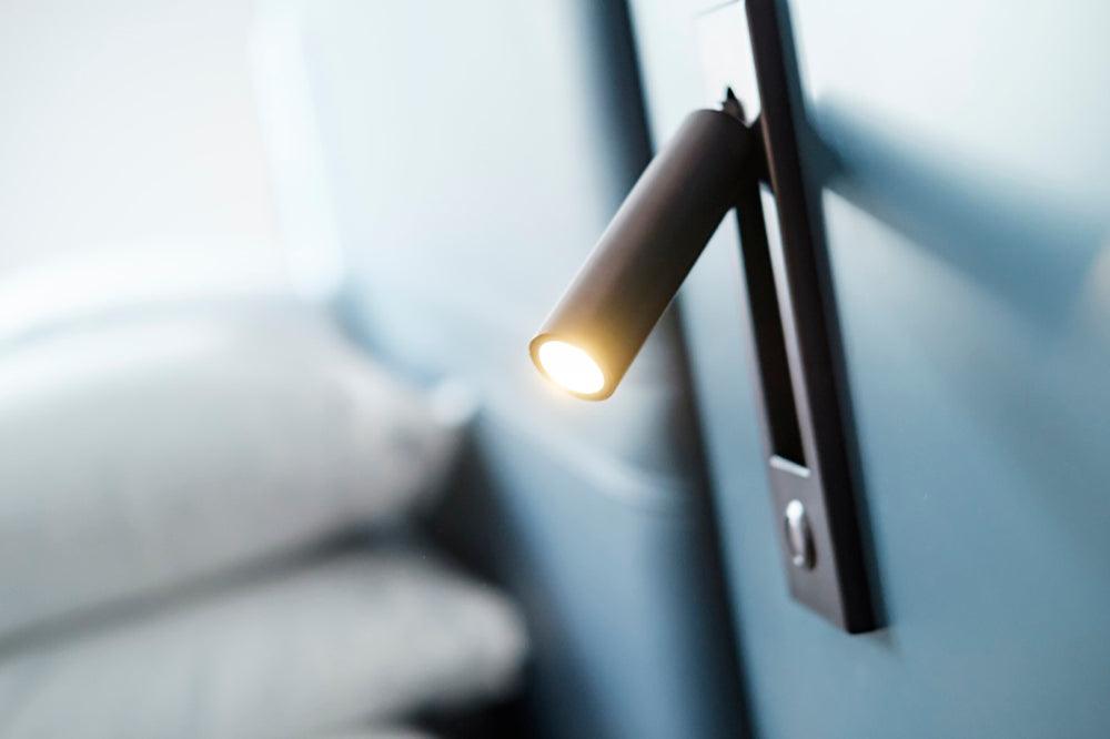 Embedded Bedside Plug-in Sconce