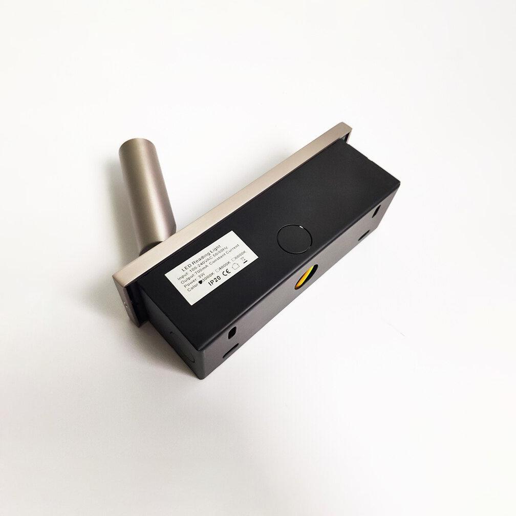 Embedded Bedside Plug-in Sconce