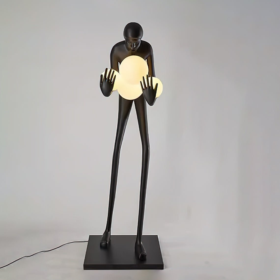 Embrace of Light Sculpture Floor Lamp - view 3
