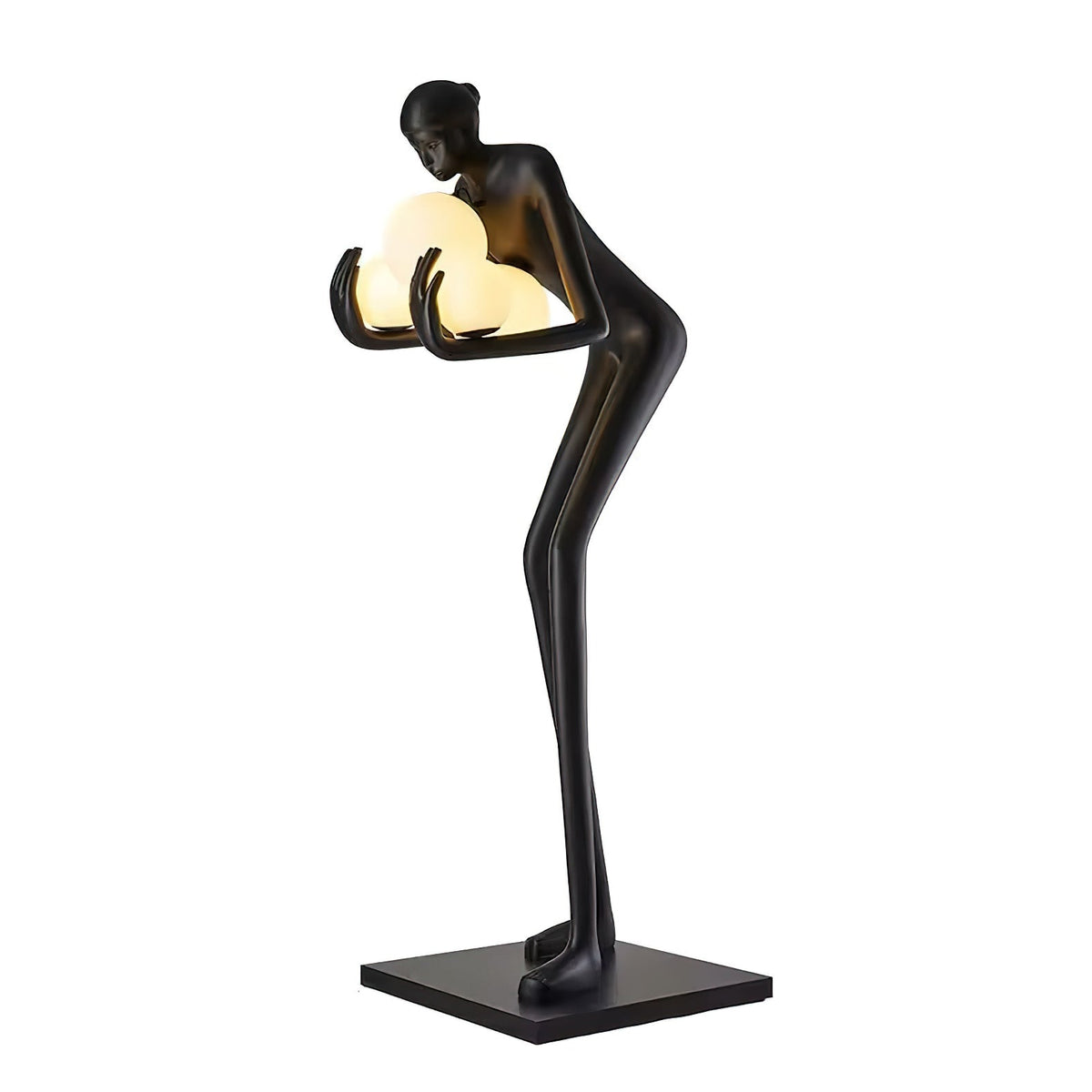 Embrace of Light Sculpture Floor Lamp - view 11