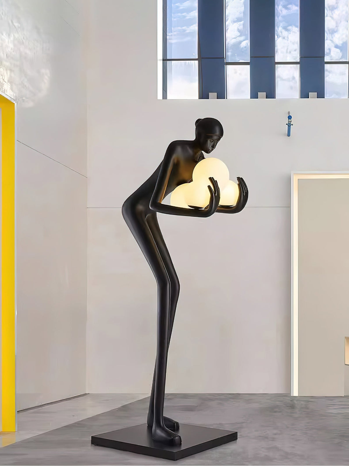 Embrace of Light Sculpture Floor Lamp - view 10
