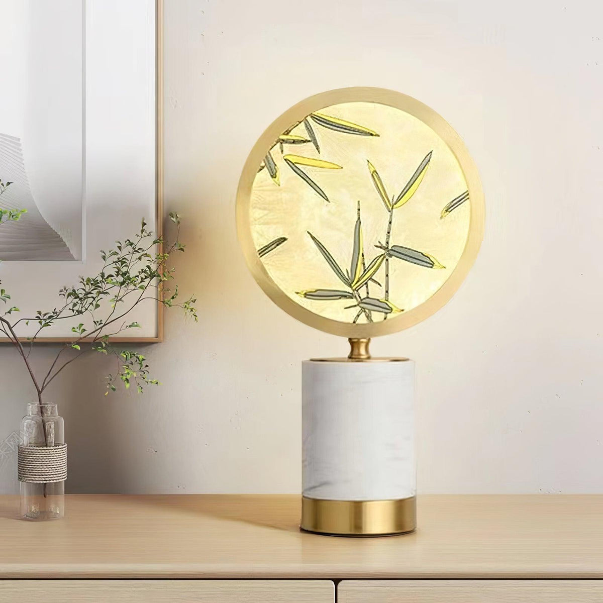Enamel Table Lamp - view 3