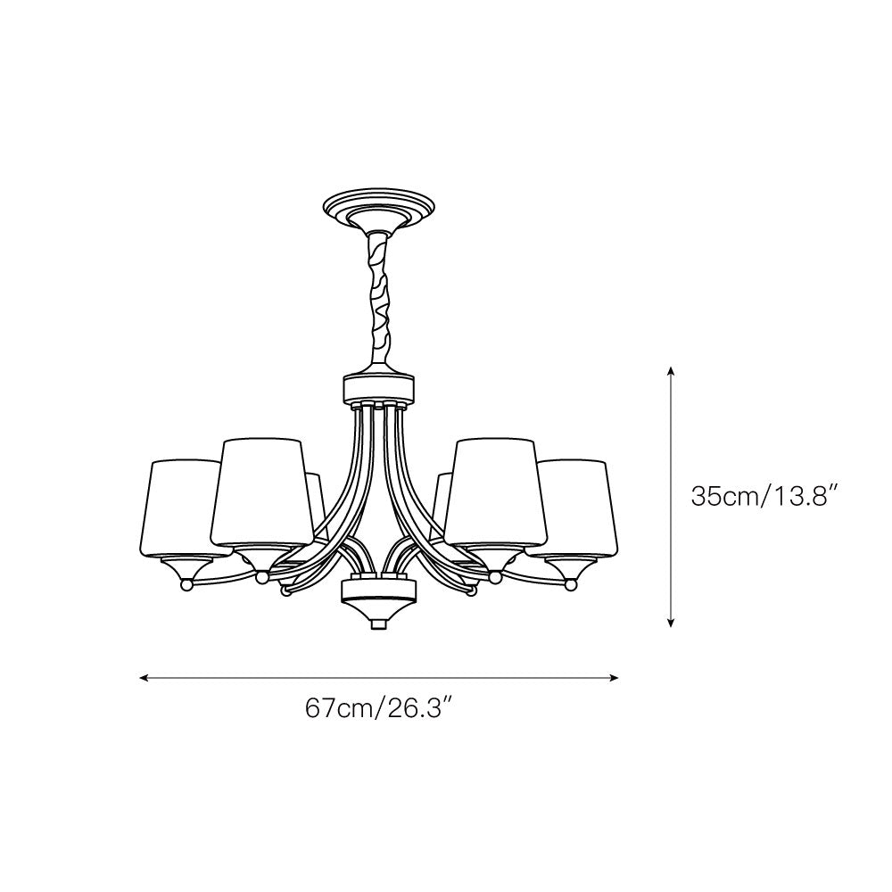 Enclave Chandelier - view 3