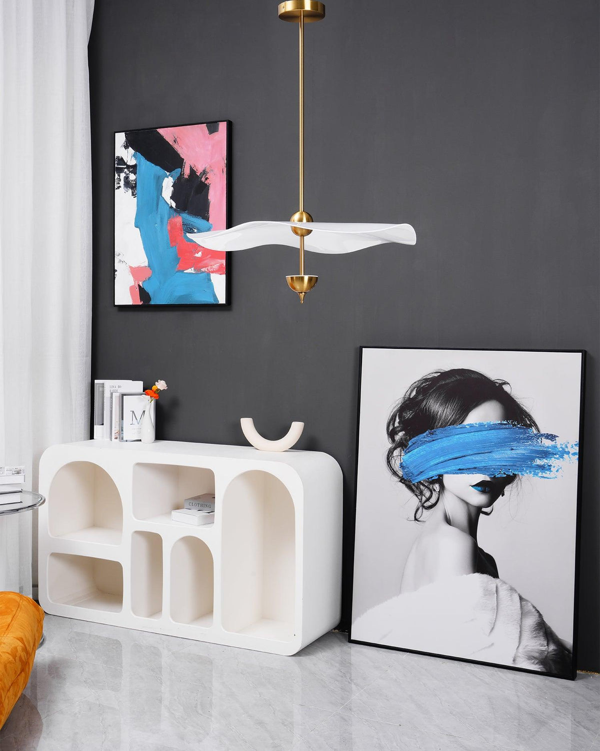 Double Biscuit Pendant Light
