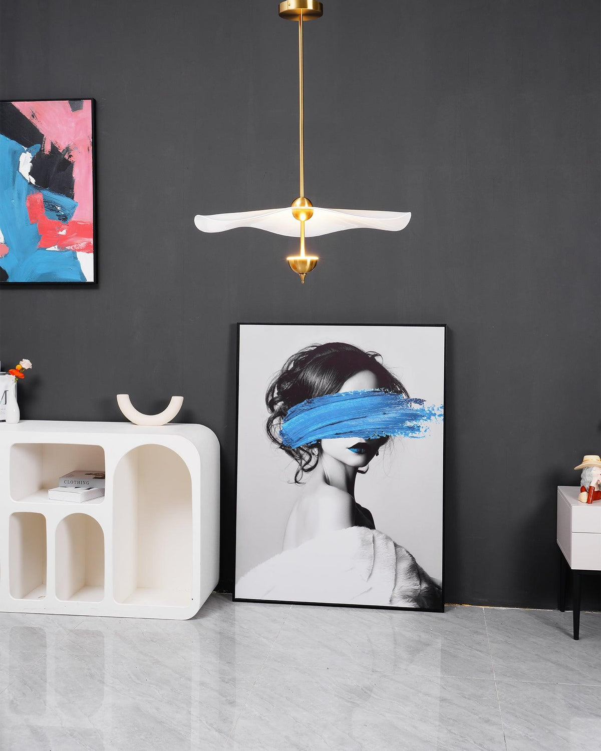 Double Biscuit Pendant Light