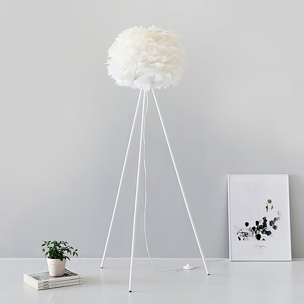 Eos Feather Floor Lamp - view 14