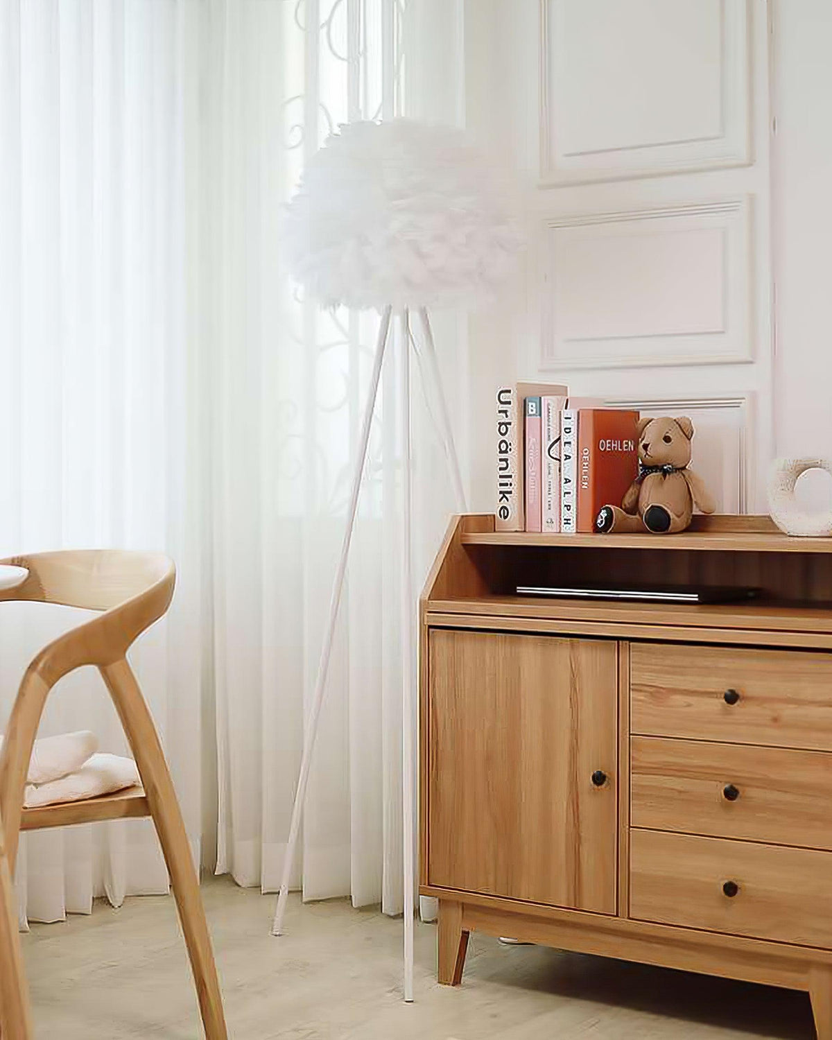 Eos Feather Floor Lamp - view 4