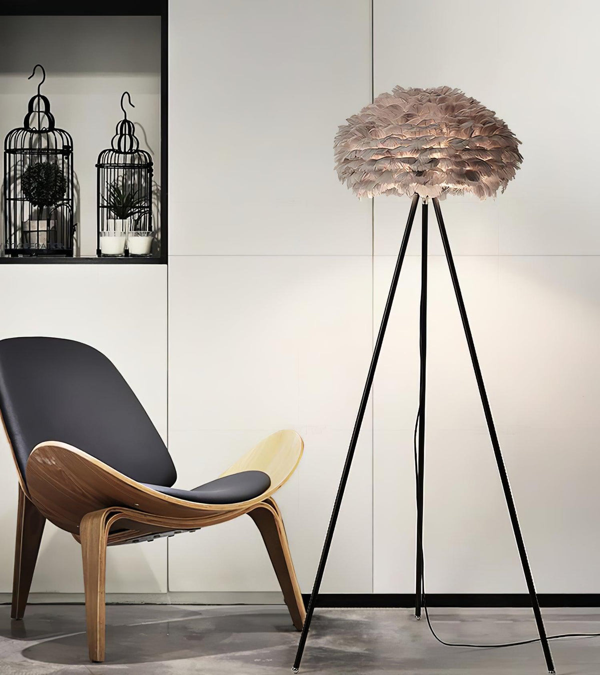 Eos Feather Floor Lamp - view 7