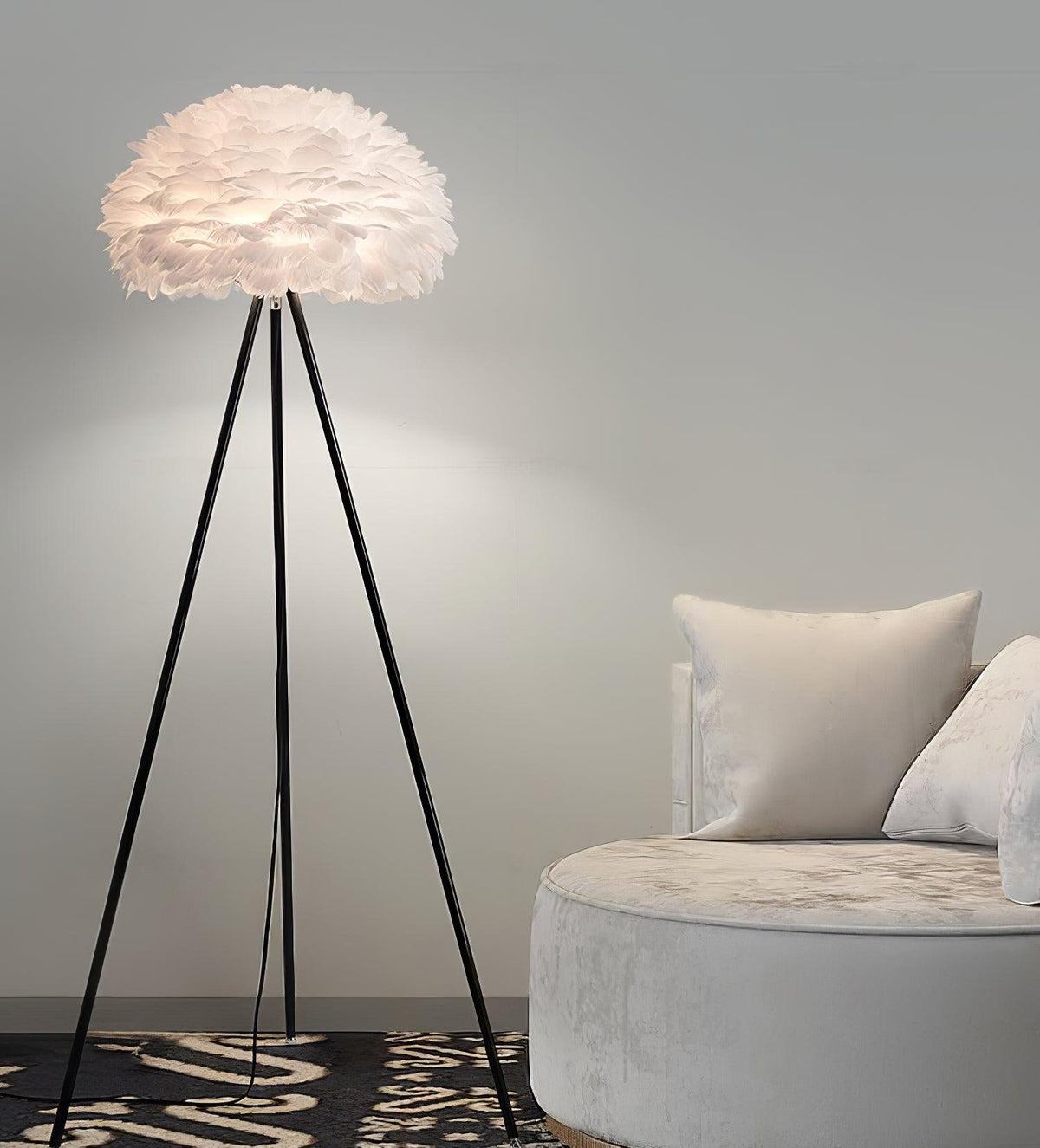 Eos Feather Floor Lamp - view 8