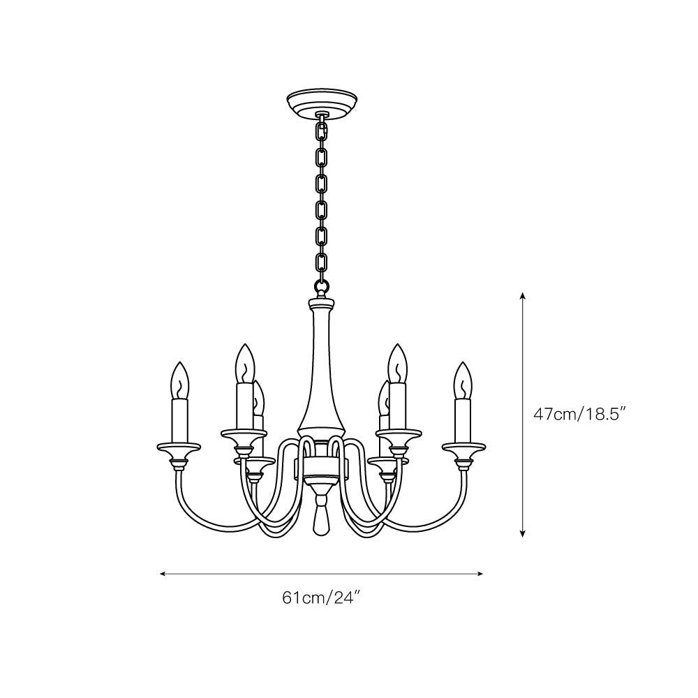 Ethbun Chandelier - view 5