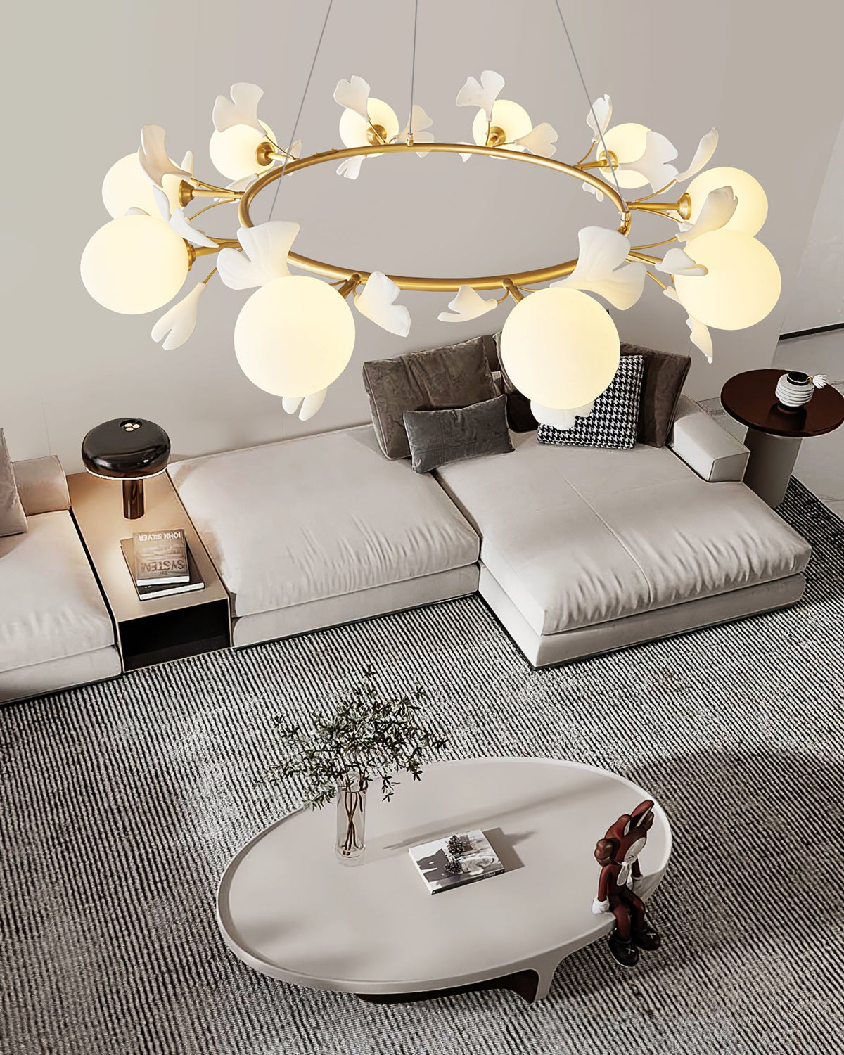 Evander Gingko Chandelier