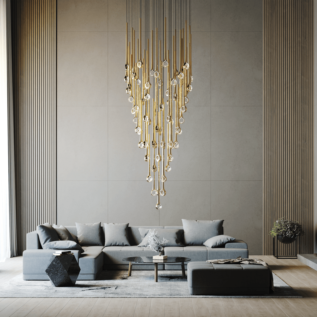 Eyelet Chandelier