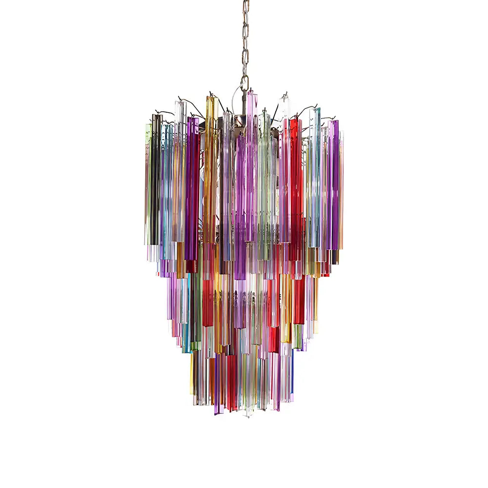 Fantastic Murano Prisms Multicolor Chandelier - view 19
