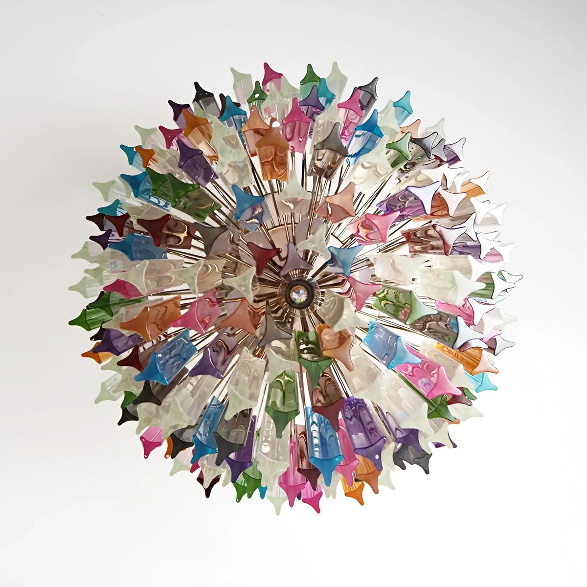 Fantastic Murano Prisms Multicolor Chandelier - view 10
