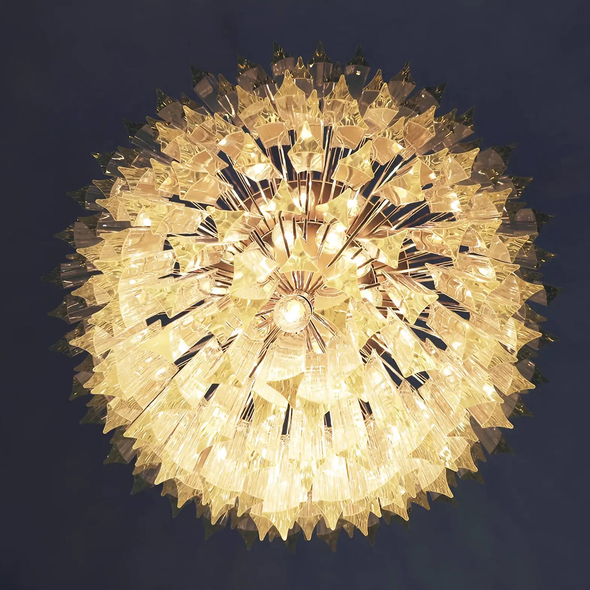 Fantastic Murano Prisms Transparent Chandelier - view 21