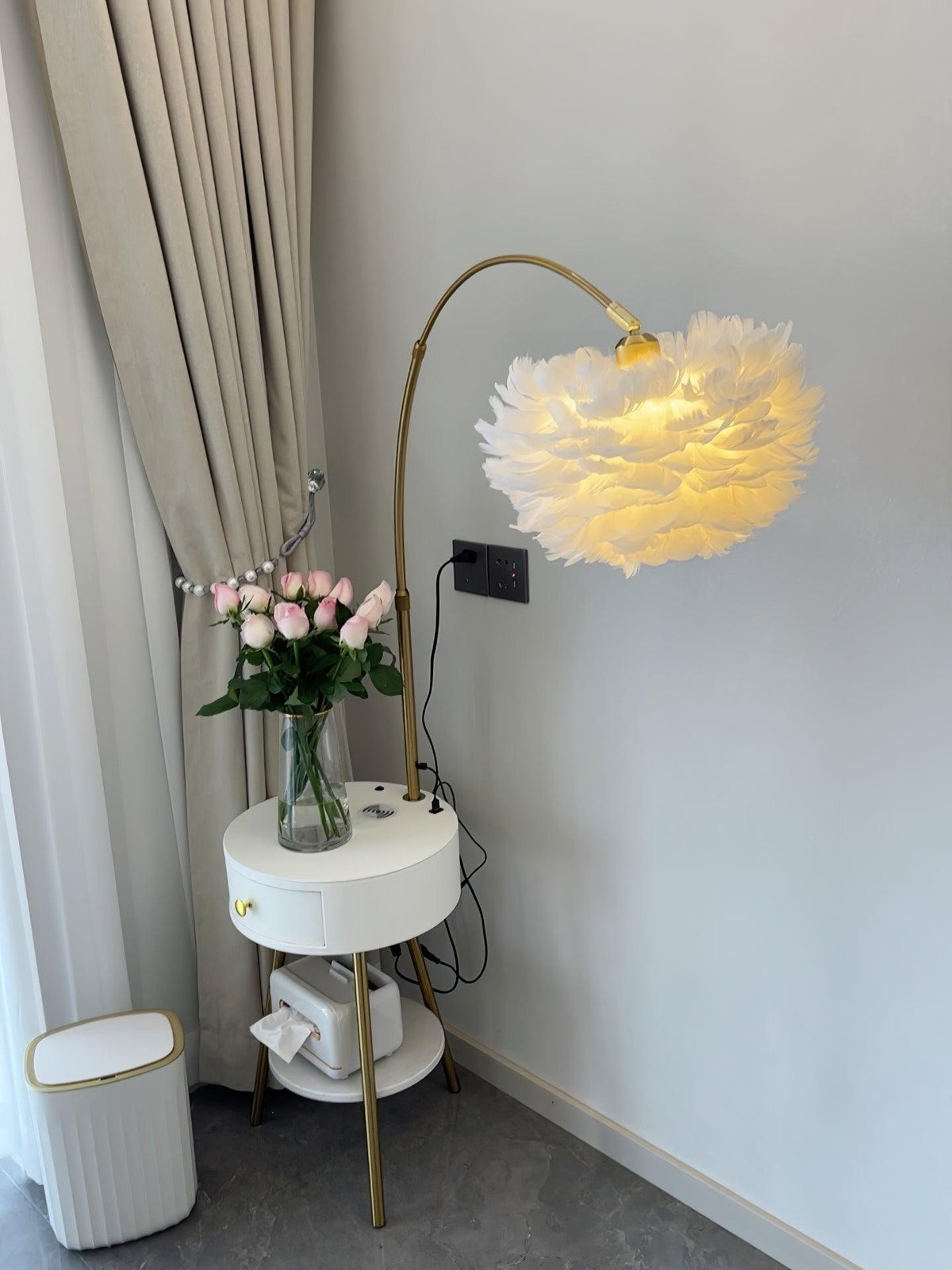 Feather Drawer Floor Lamp - view 17